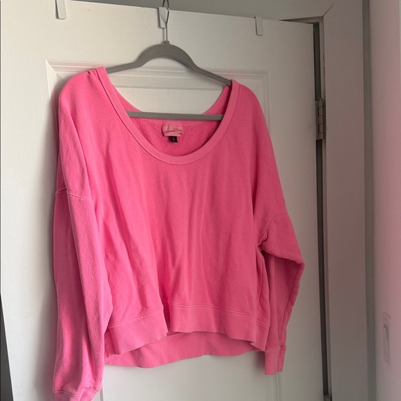 Universal Thread Sweaters - Universal Thread Vibrant Pink Knit Sweater